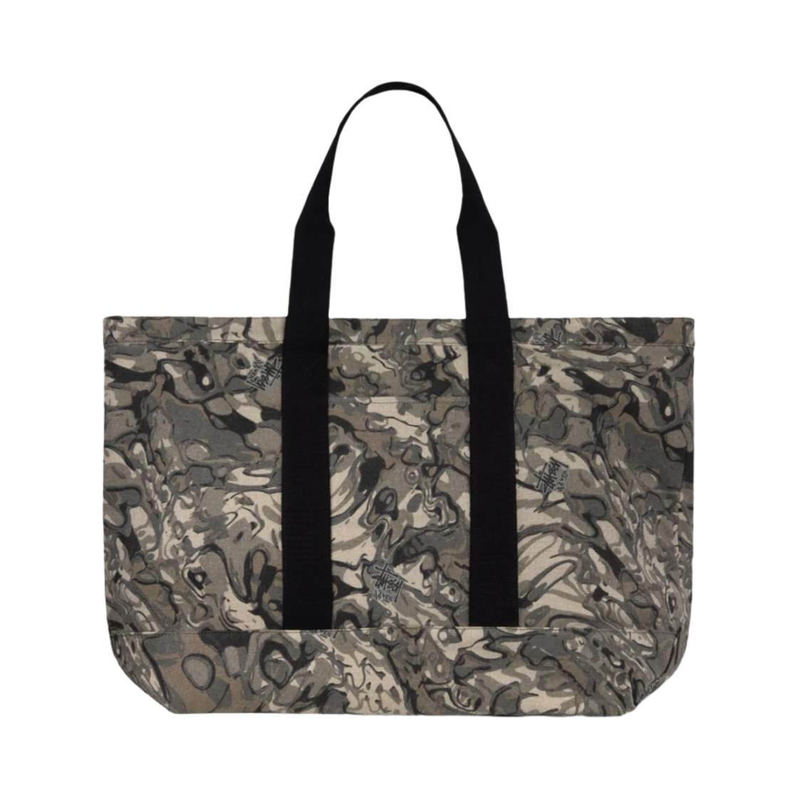스투시 캔버스 엑스트라 라지 토트백 베일 카모(Stussy Canvas Extra Large Tote Bag Veil Camo) - 3