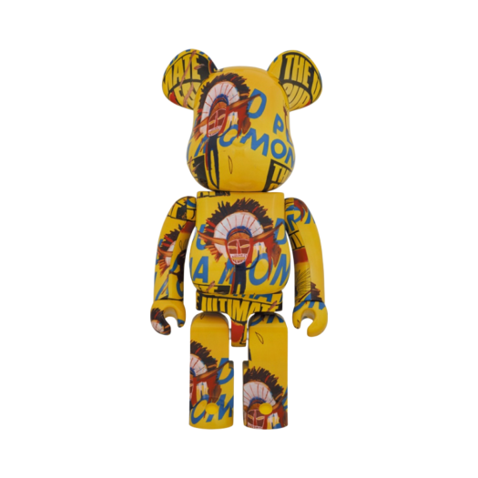 Bearbrick Andy Warhol x Jean-Michel Basquiat #3 1000%