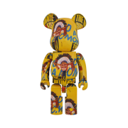 Bearbrick Andy Warhol x Jean-Michel Basquiat #3 1000%