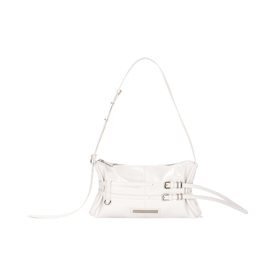 마뗑킴 더블 벨티드 스트랩 미니백 아이보리(Matin Kim Double Belted Strap Mini Bag Ivory)