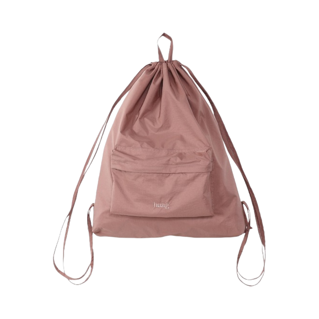 haag string backpack silver バックパック　シルバー Puffer Crossbody Backpack & Water Bottle Holder in Silver