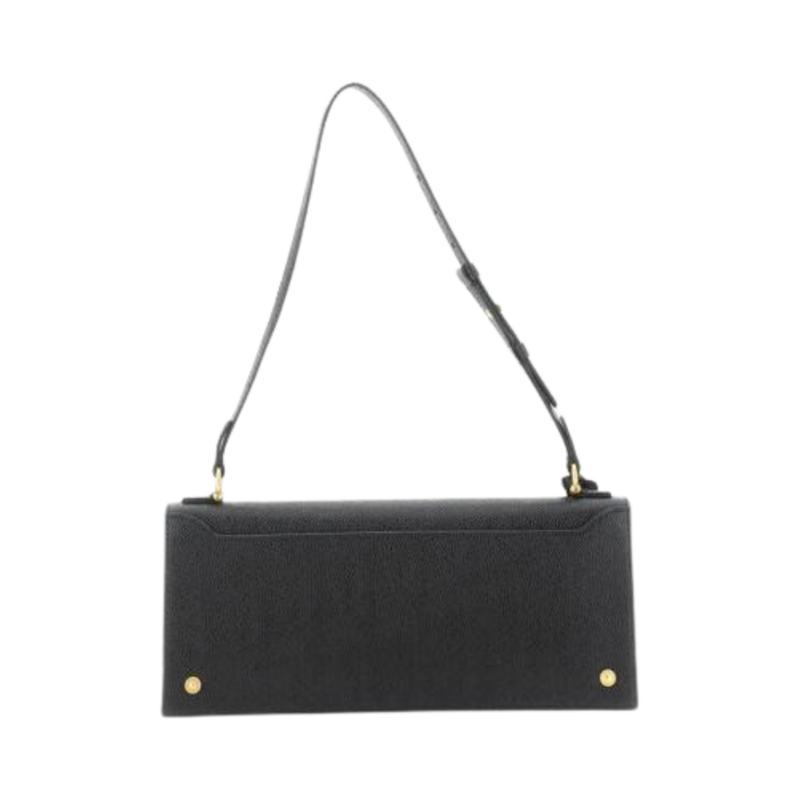 톰브라운 페블 그레인 레더 바게트백 블랙(Thom Browne Pebble Grain Leather Baguette Bag Black) - 2
