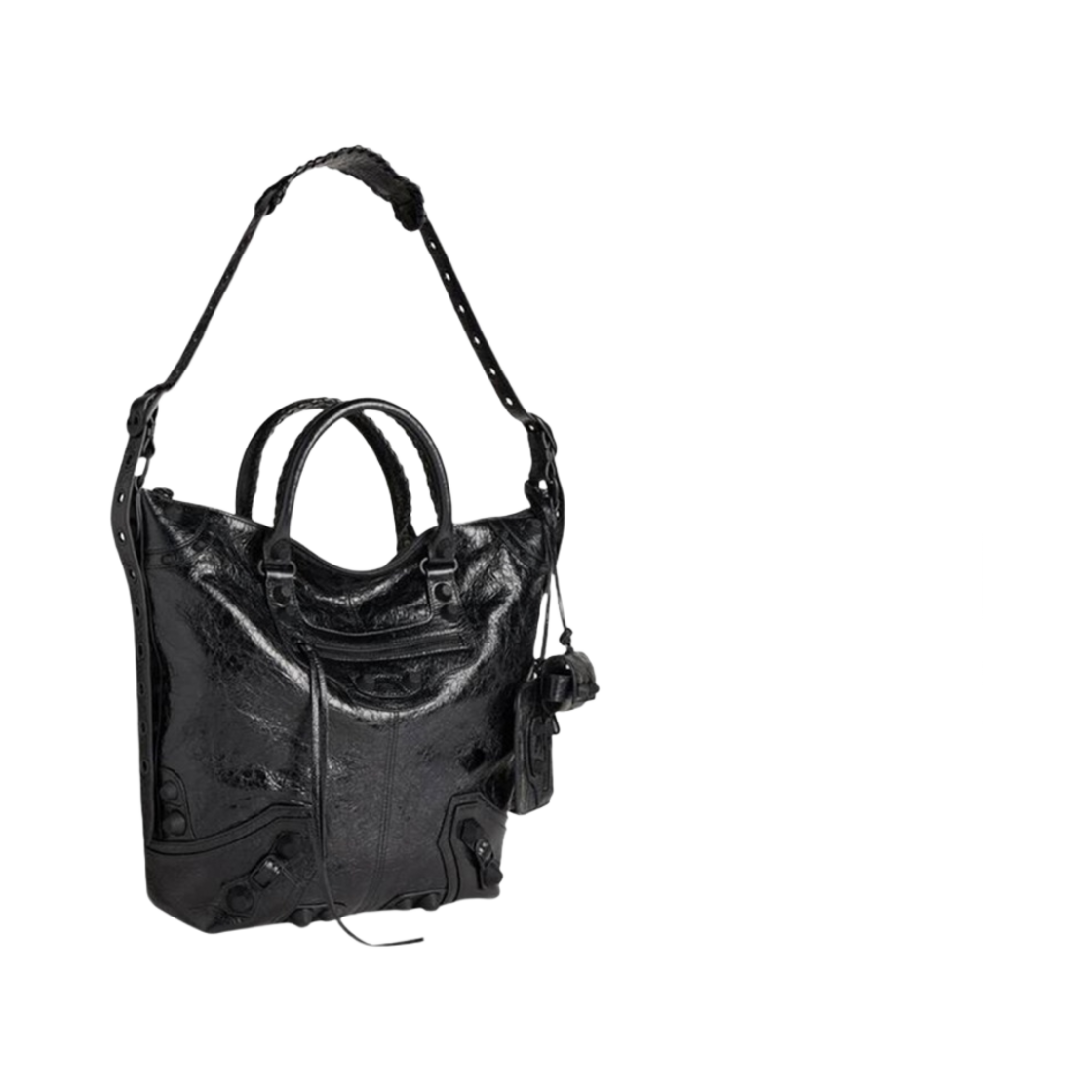 발렌시아가 르 카골 미디움 토트백 블랙(Balenciaga Le Cagole Medium Tote Bag Black) - 2