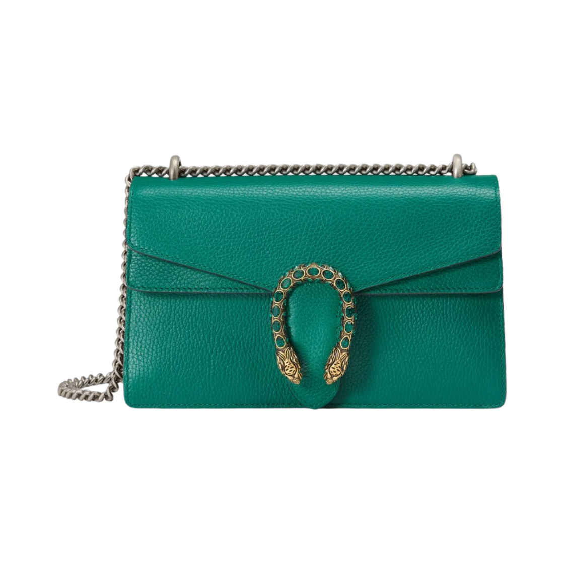 구찌 디오니소스 레더 숄더백 에메랄드 그린(Gucci Dionysus Leather Shoulder Bag Emerald Green) - 1