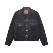 Stussy x Levi's Jacquard Trucker Jacket Black