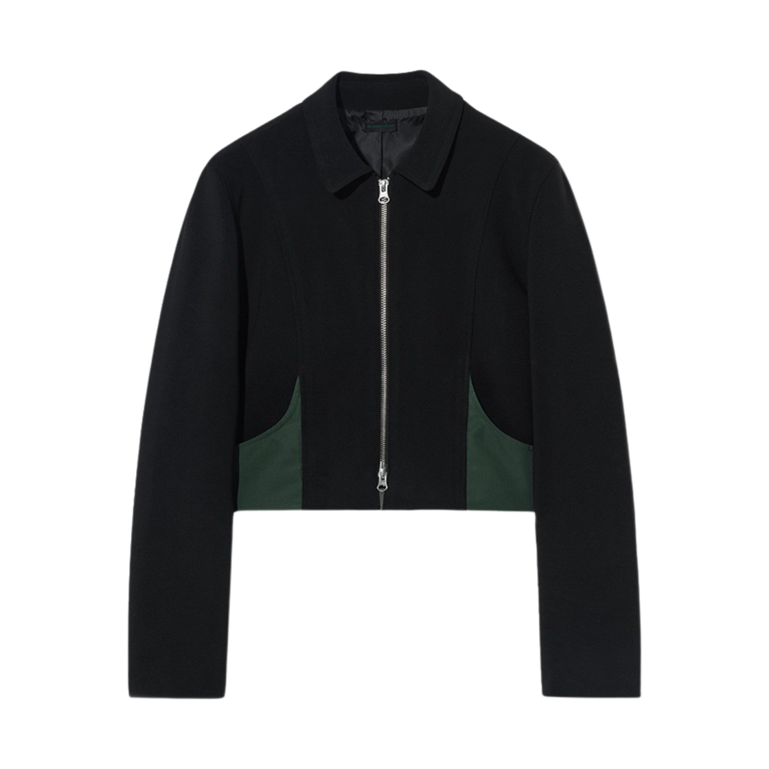 173_TIP THE IDENTITY PROJECT Women Coca Crop Jacket Black