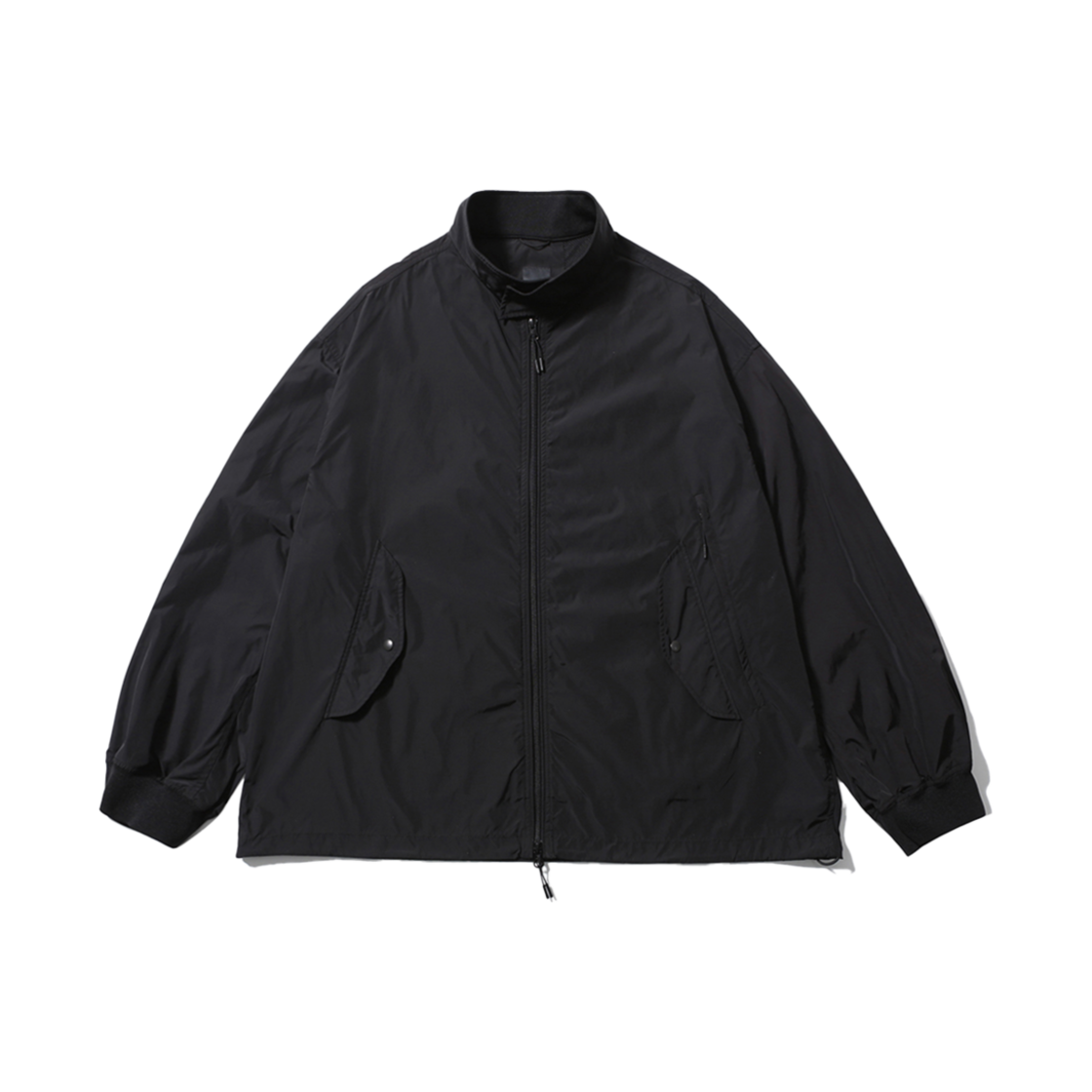 [SS25] 모이프 와이드 도그 이어 자켓 블랙