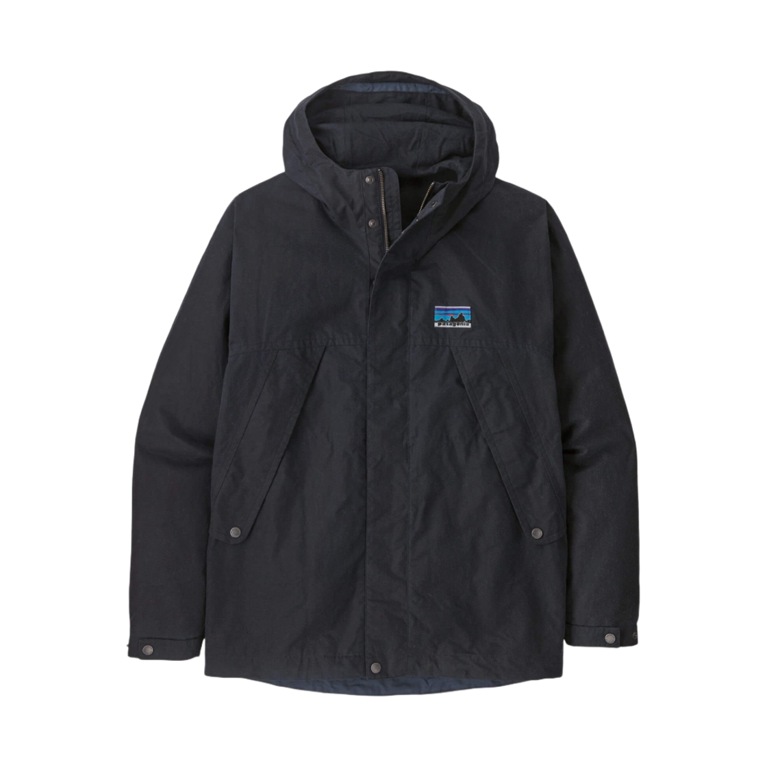 26825 Patagonia Waxed Cotton Jacket Pitch Blue