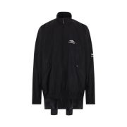 Balenciaga Patched Tracksuit Jacket Black