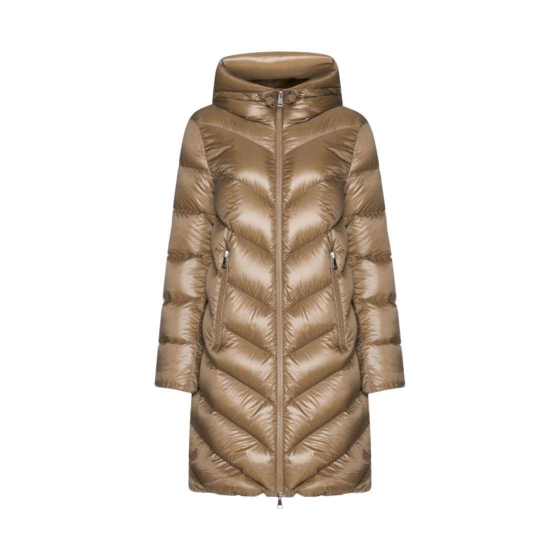 (W) 몽클레르 캄발레스 롱 다운 자켓 내츄럴 카멜 베이지 - 22FW((W) Moncler Cambales Long Down Jacket Natural Camel Beige - 22FW) - 1