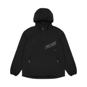 Palace Slant Zip Shell Jacket Black - 22FW