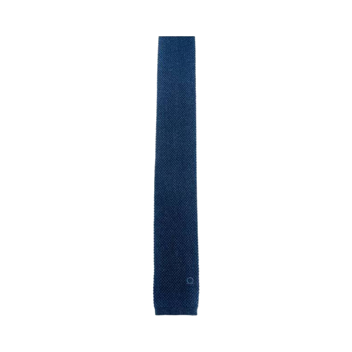 350775-756206 Ferragamo Gancini Logo Tie Navy