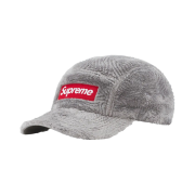 Supreme Swirl Fleece Camp Cap Grey - 22FW