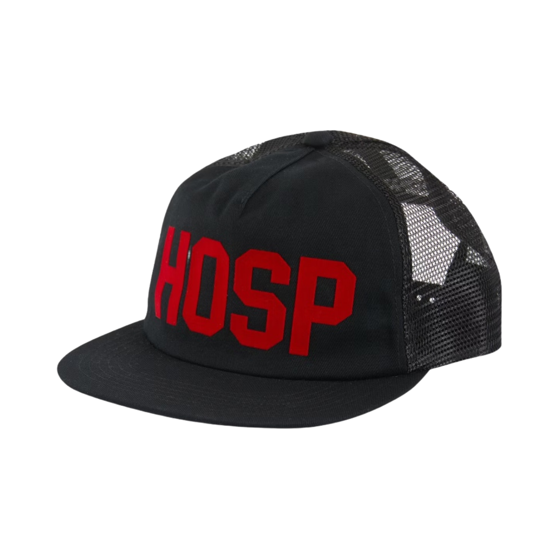 슈프림 HOSP 메쉬 백 5-패널 블랙 - 23SS(Supreme HOSP Mesh Back 5-Panel Black - 23SS) - 1