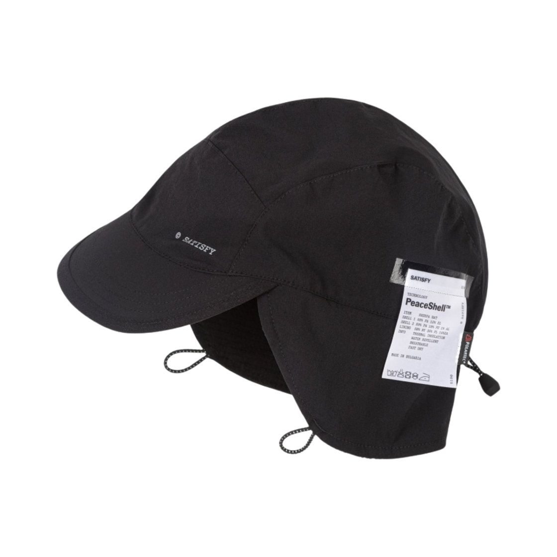 5190-BK-CO Satisfy PeaceShell Sherpa Cap Black