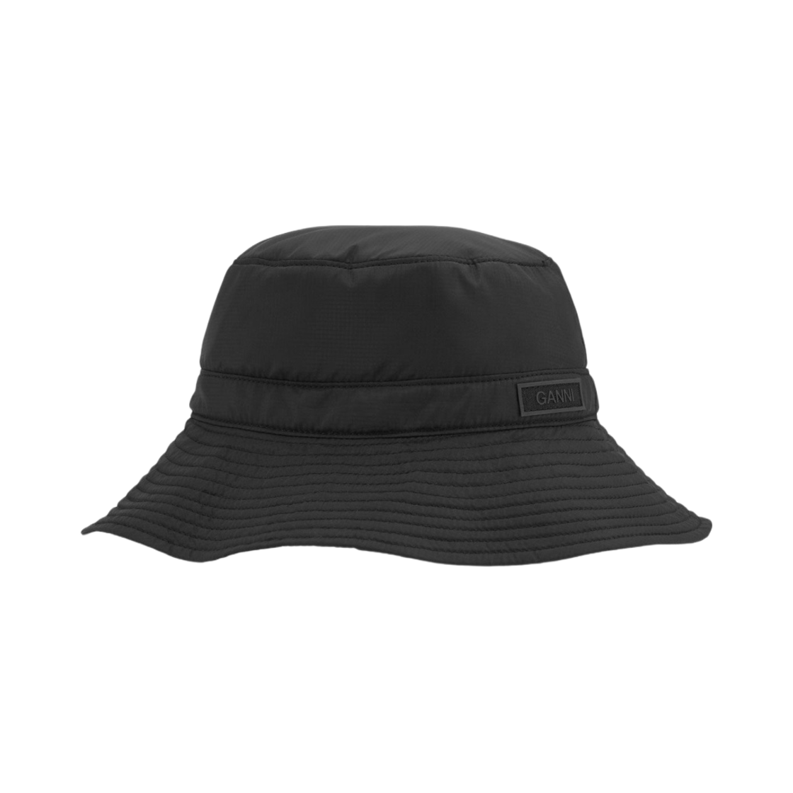 A4735-099 (W) Ganni Tech Bucket Hat Black