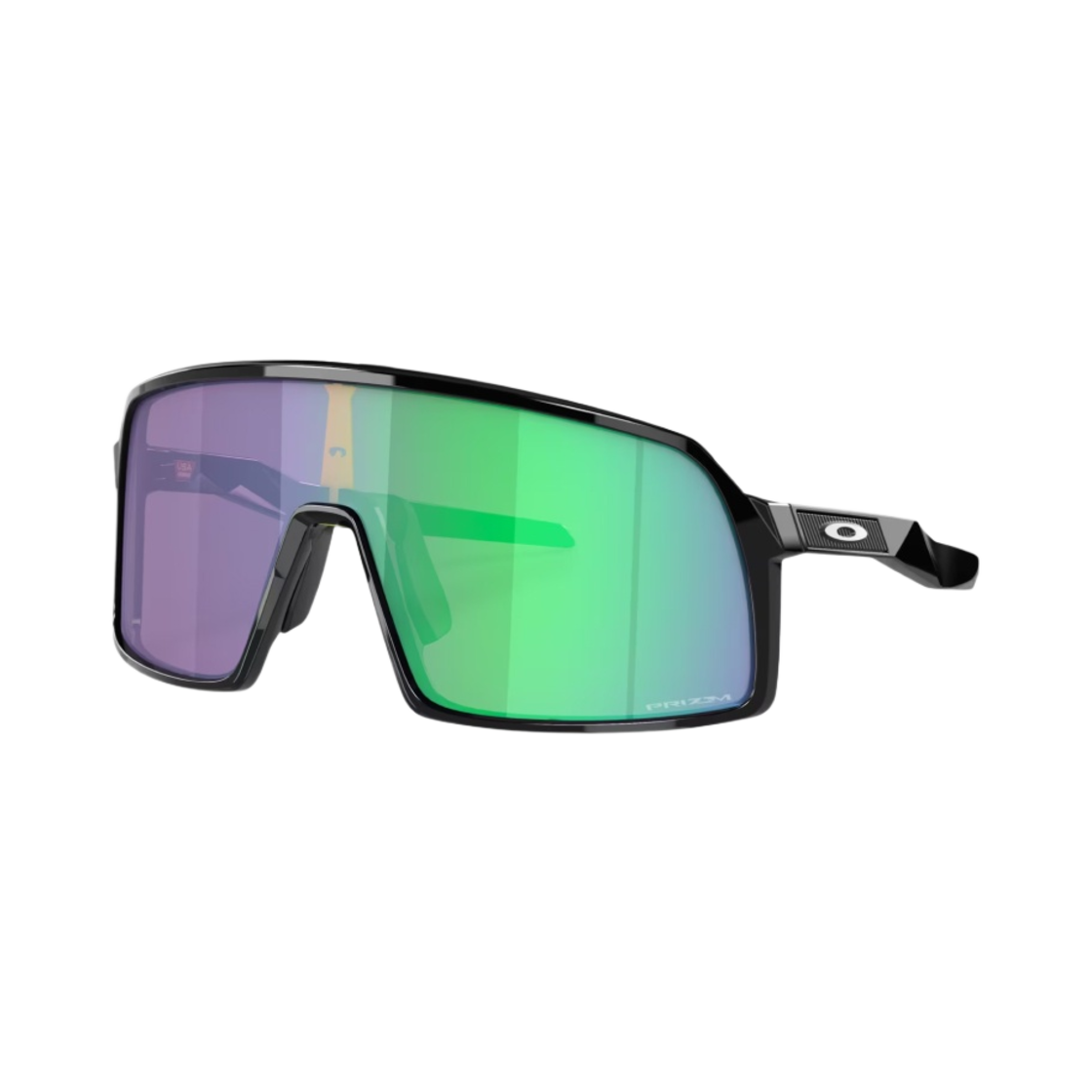 오클리 수트로 S 폴리쉬드 블랙 프레임 프리즘 제이드 렌즈 유니버셜 핏(Oakley Sutro S Polished Black Frame Prizm Jade Lenses Universal Fit) - 1