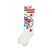 (W) Hysteric Glamour HYS Star High Socks White