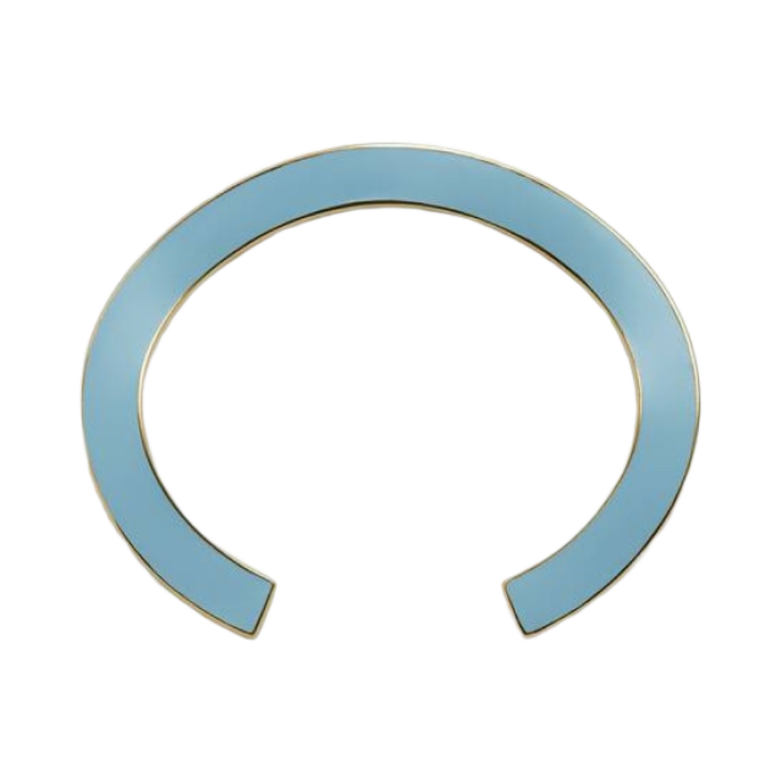 보테가 베네타 커브 커프 브레이슬릿 틸 패러킷(Bottega Veneta Curve Cuff Bracelet Teal Parakeet)