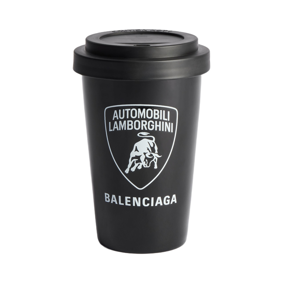837437T01981077 Balenciaga x Automobili Lamborghini Travel Mug Black White