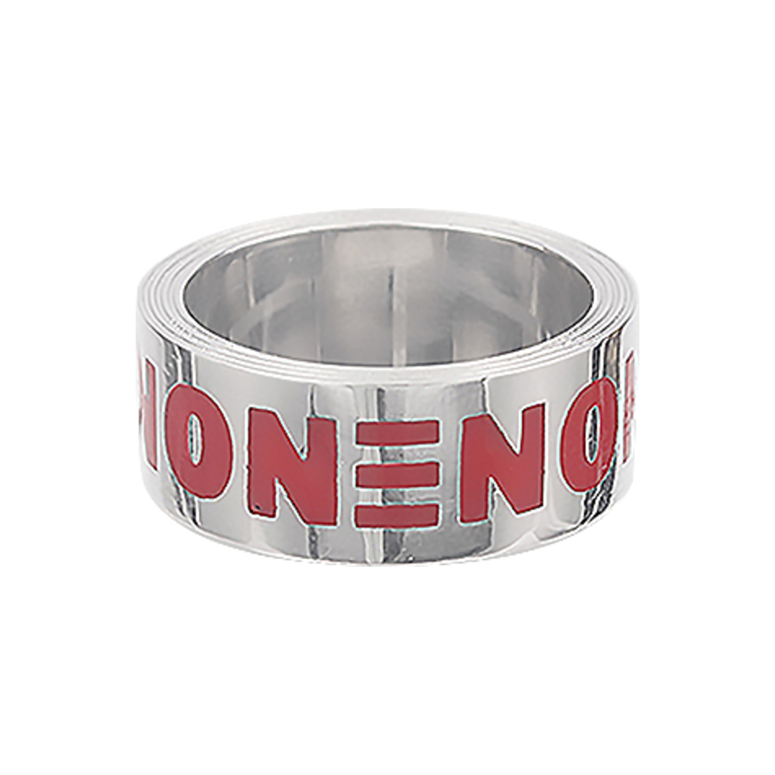 NONENON-140 Nonenon Tape Silver Ring