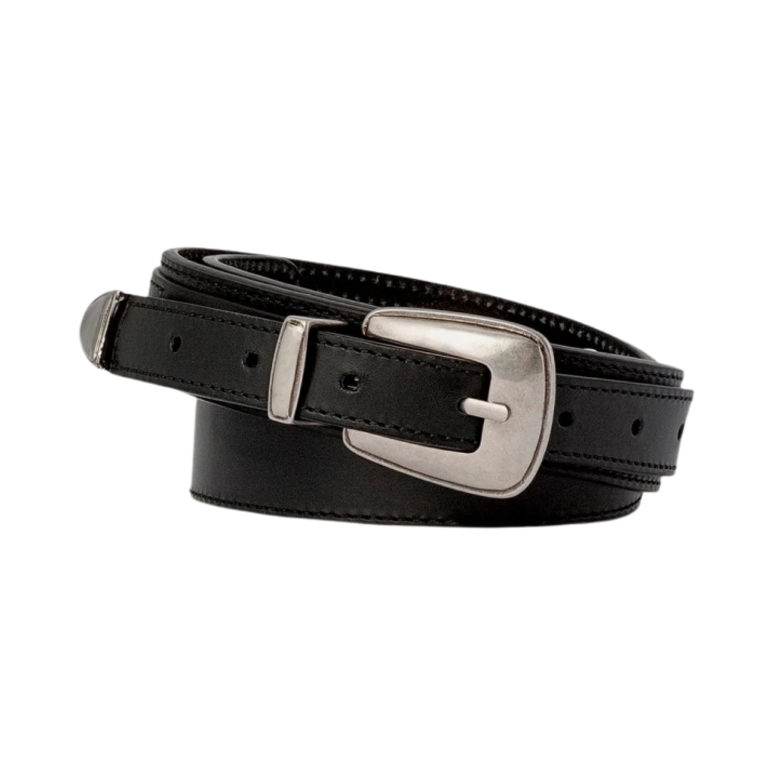 르메르 미니멀 웨스턴 벨트 카우 레더 블랙(Lemaire Minimal Western Belt Cow Leather Black)