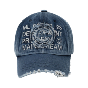 Millo Archive Core Denim Ball Cap Washed Blue