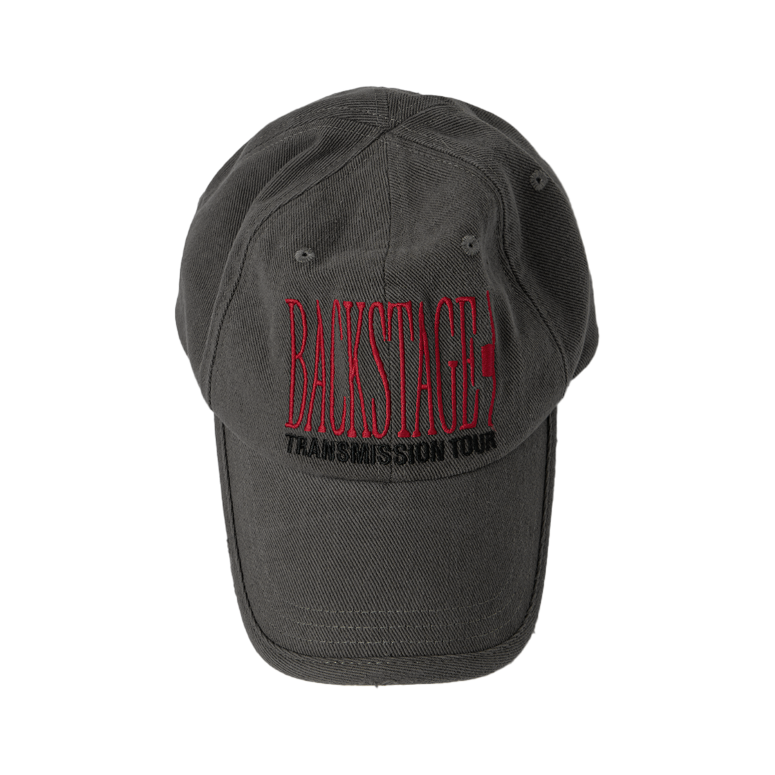 ET2501CA04CH ETCE Backstage Washed Ball Cap Charcoal