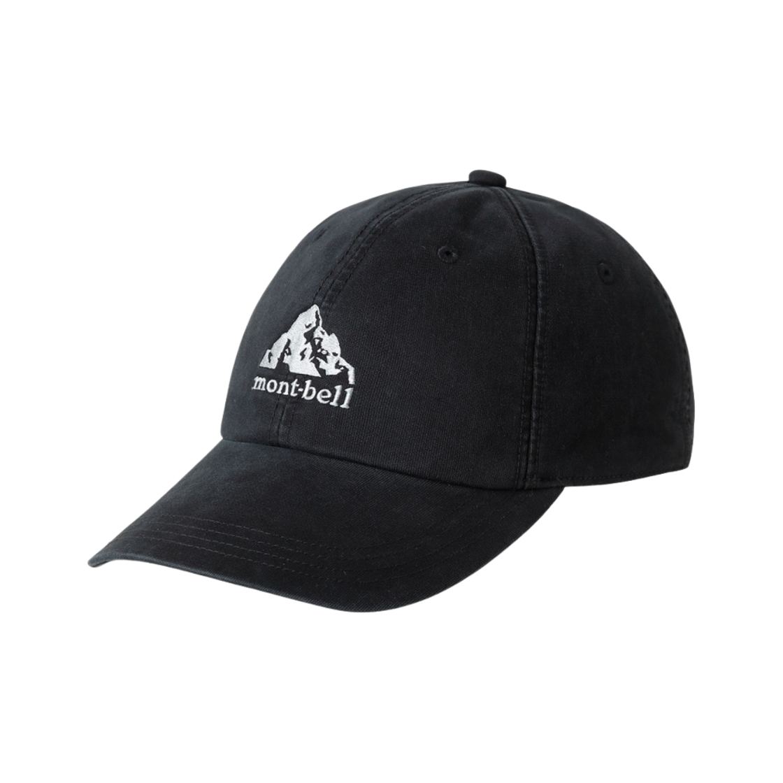 2108192/JBEXSUCW301 Montbell Washed Out Cotton Cap Black