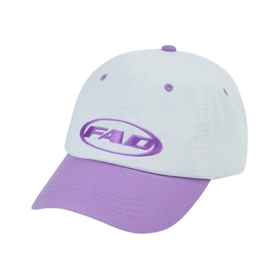 S30488 FAD Og Logo Ball Cap White Purple