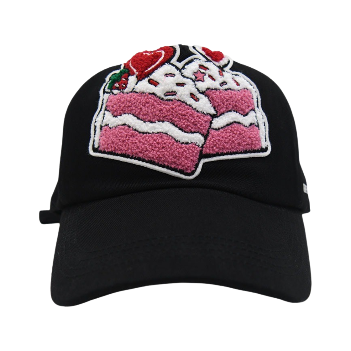 더뮤지엄비지터 x 케이크 부클 볼캡 블랙(The Museum Visitor x Cake Bookle Ball Cap Black)