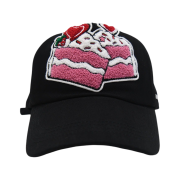 The Museum Visitor x Cake Bookle Ball Cap Black