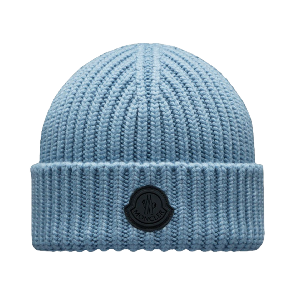 몽클레르 울 비니 파우더 블루 - 23FW(Moncler Wool Beanie Powder Blue - 23FW) - 1