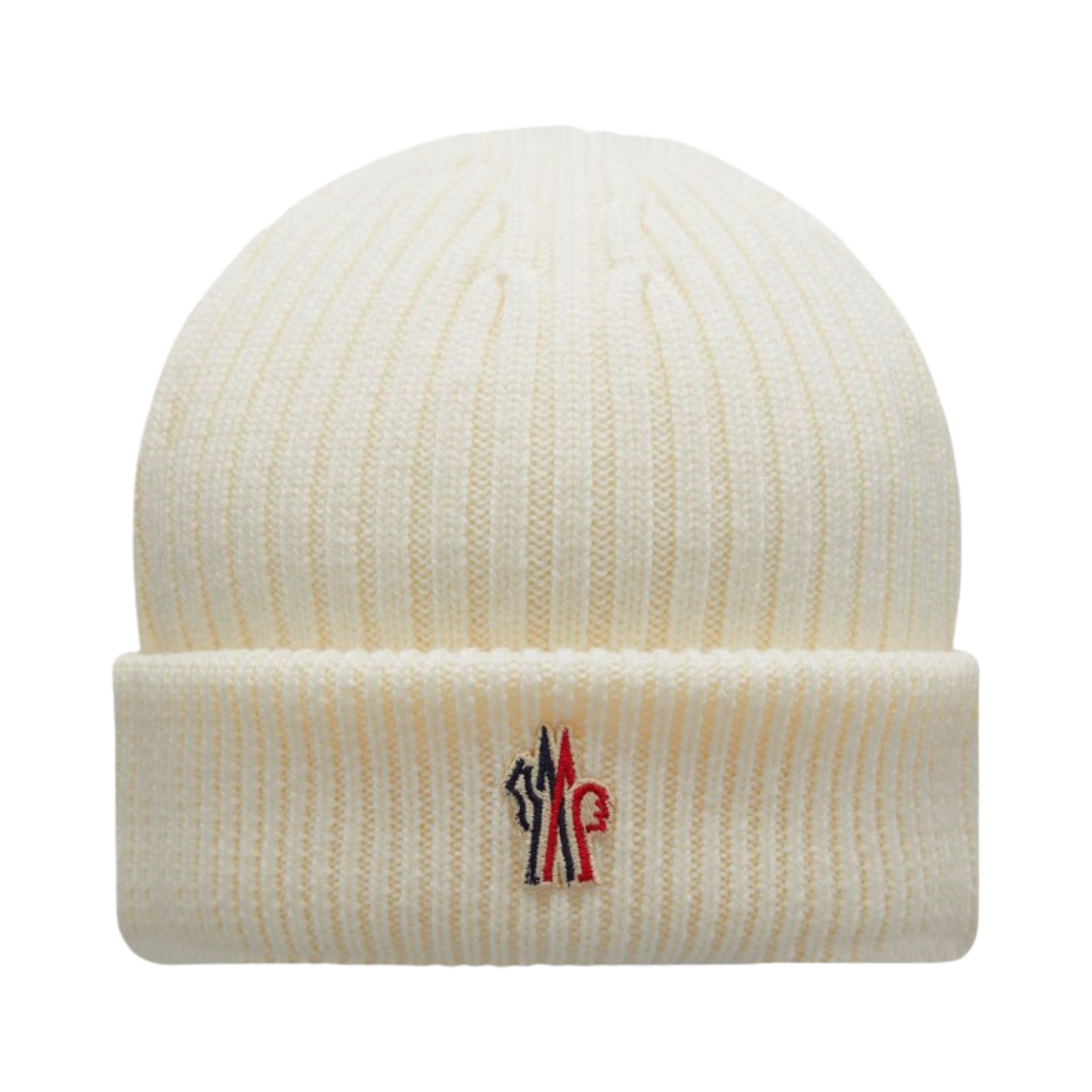 (W) 몽클레르 울 비니 스노우 화이트 - 22FW((W) Moncler Wool Beanie Snow White - 22FW) - 1