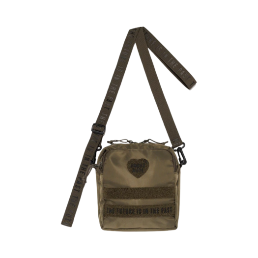 HM28GD017 Human Made Military Pouch Large Olive Drab