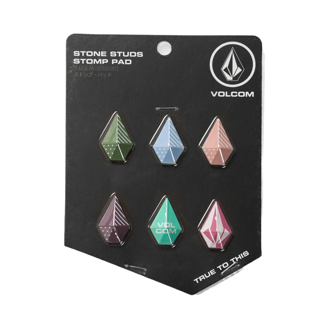 볼컴 STONE STUDS 스텀프 패드 멀티(Volcom Stone Studs Stomp Multi)