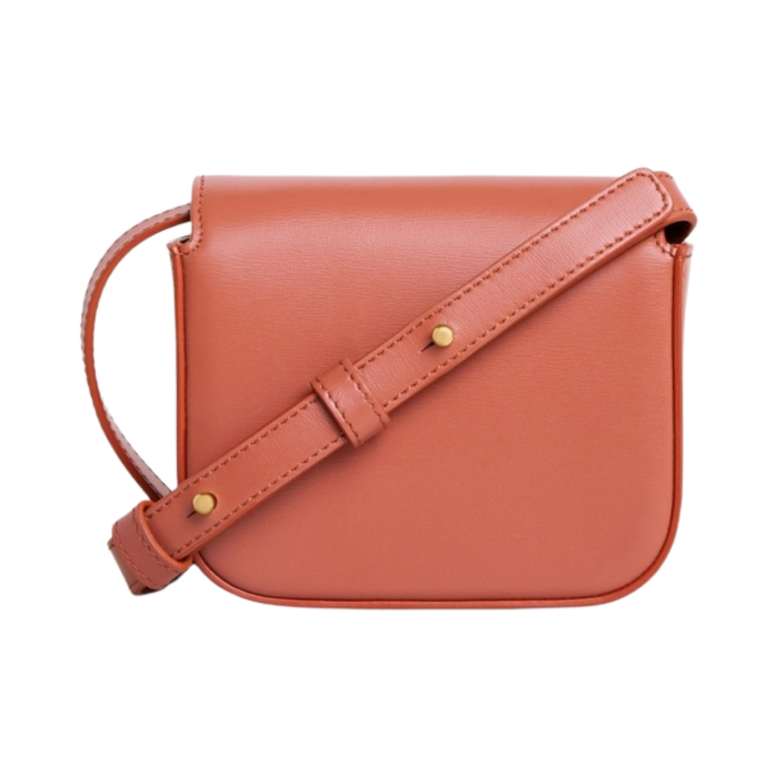 셀린느 샤이니 카프스킨 미니 트리옹프 백 테라코타(Celine Mini Triomphe in Shiny Calfskin Terracotta) - 4