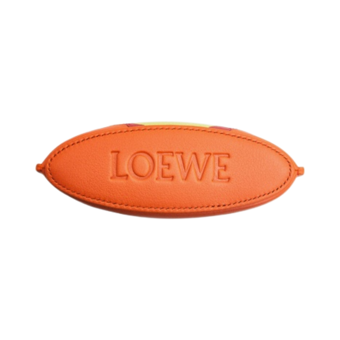 로에베 x 하울의 움직이는 성 캘시퍼 다이스 포켓 클래식 카프스킨 오렌지(Loewe x Howl's Moving Castle Calcifer Dice Pocket in Classic Calfskin Orange) - 6