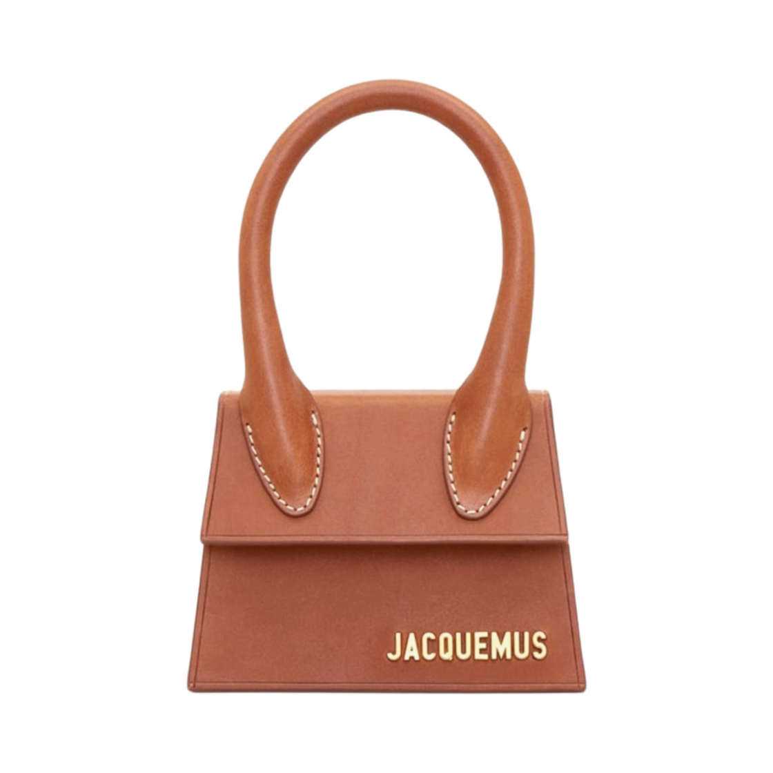 자크뮈스 르 치키토 미니 레더 백 브라운