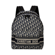 Dior Travel Backpack Blue Dior Oblique Jacquard