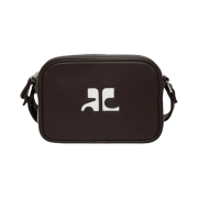 Courreges Reedition Camera Bag Chocolate