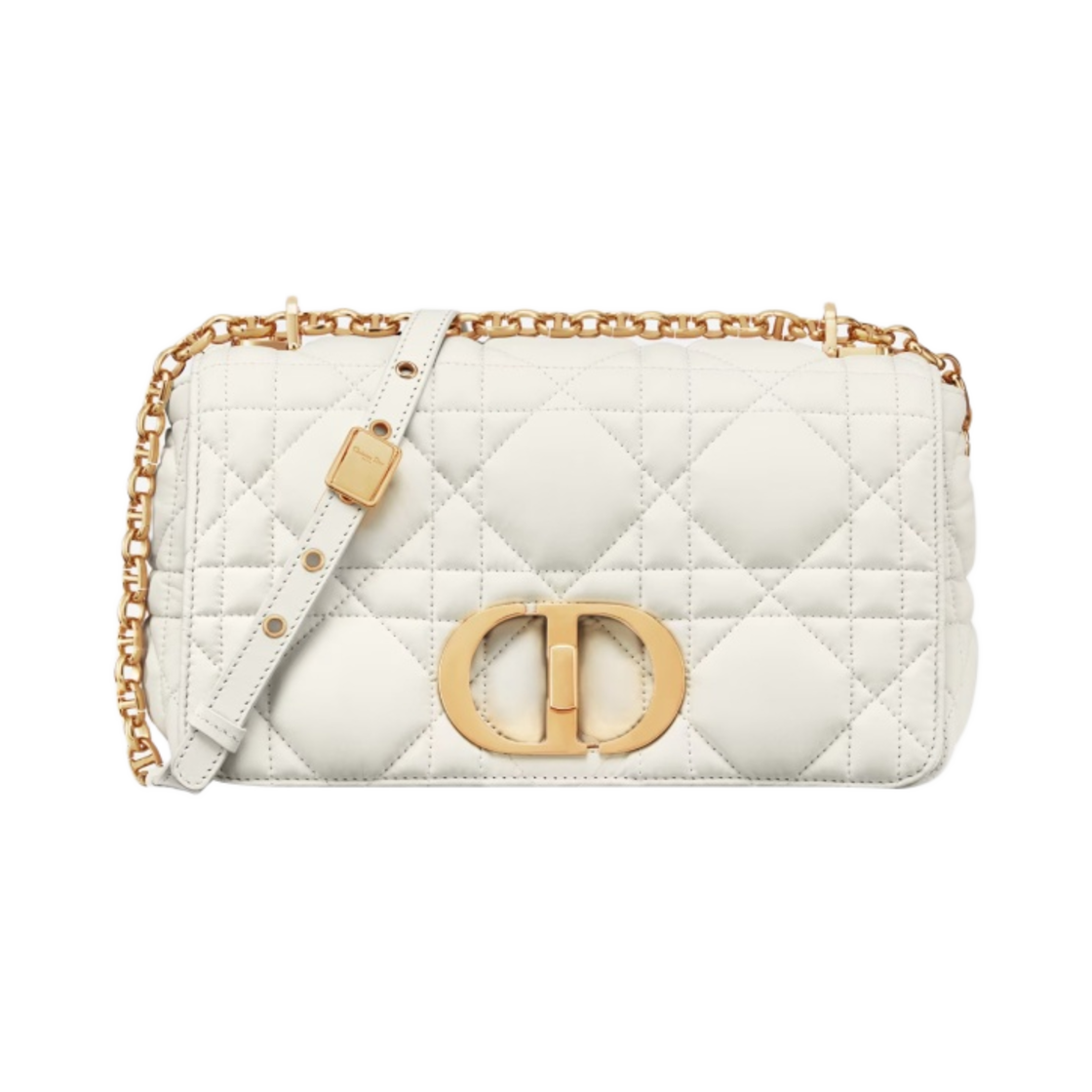 디올 미디움 카로백 매트 패디드 매크로까나쥬 카프스킨 라떼(Dior Medium Caro Bag Matte Padded Macrocannage Calfskin Latte) - 1