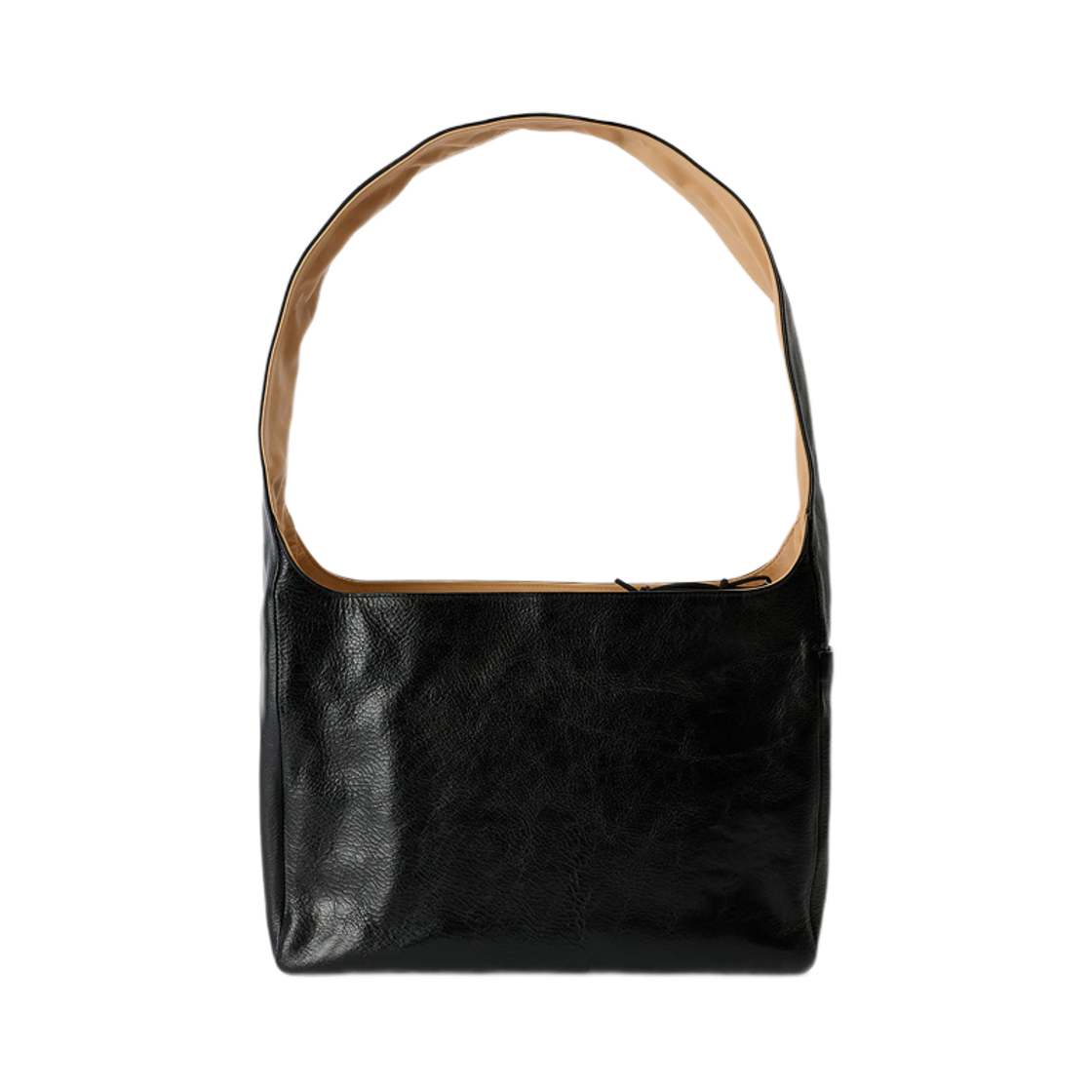 A2258GBB Our Legacy Grande Brick Bag Deep Black Leather