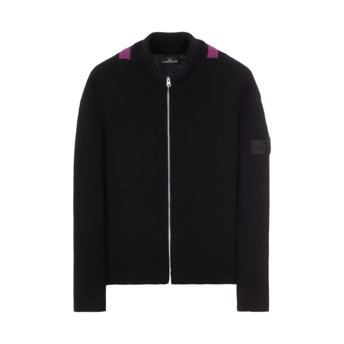 스톤 아일랜드 쉐도우 프로젝트 5142U 트랙 자켓 니트 챕터2 블랙 - 22FW(Stone Island Shadow Project 5142U Track Jacket Knit Chapter 2 Black - 22FW) - 1