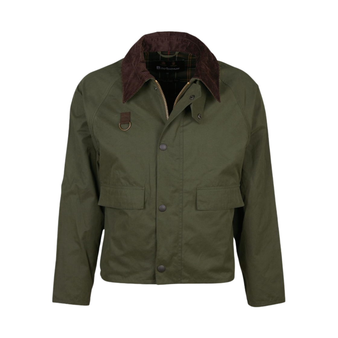 URJU4E021E3/MCA0932SG71 Barbour OS Spey Casual Non-Wax Jacket Khaki