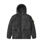 Stone Island 40223 Garment Dyed Crinkle Reps Down Jacket Black - 22FW