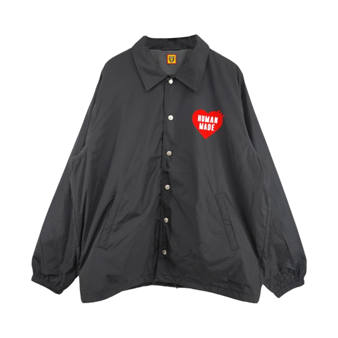 휴먼 메이드 로고 클래식 코치 자켓 블랙(Human Made Logo Classic Coach Jacket Black)