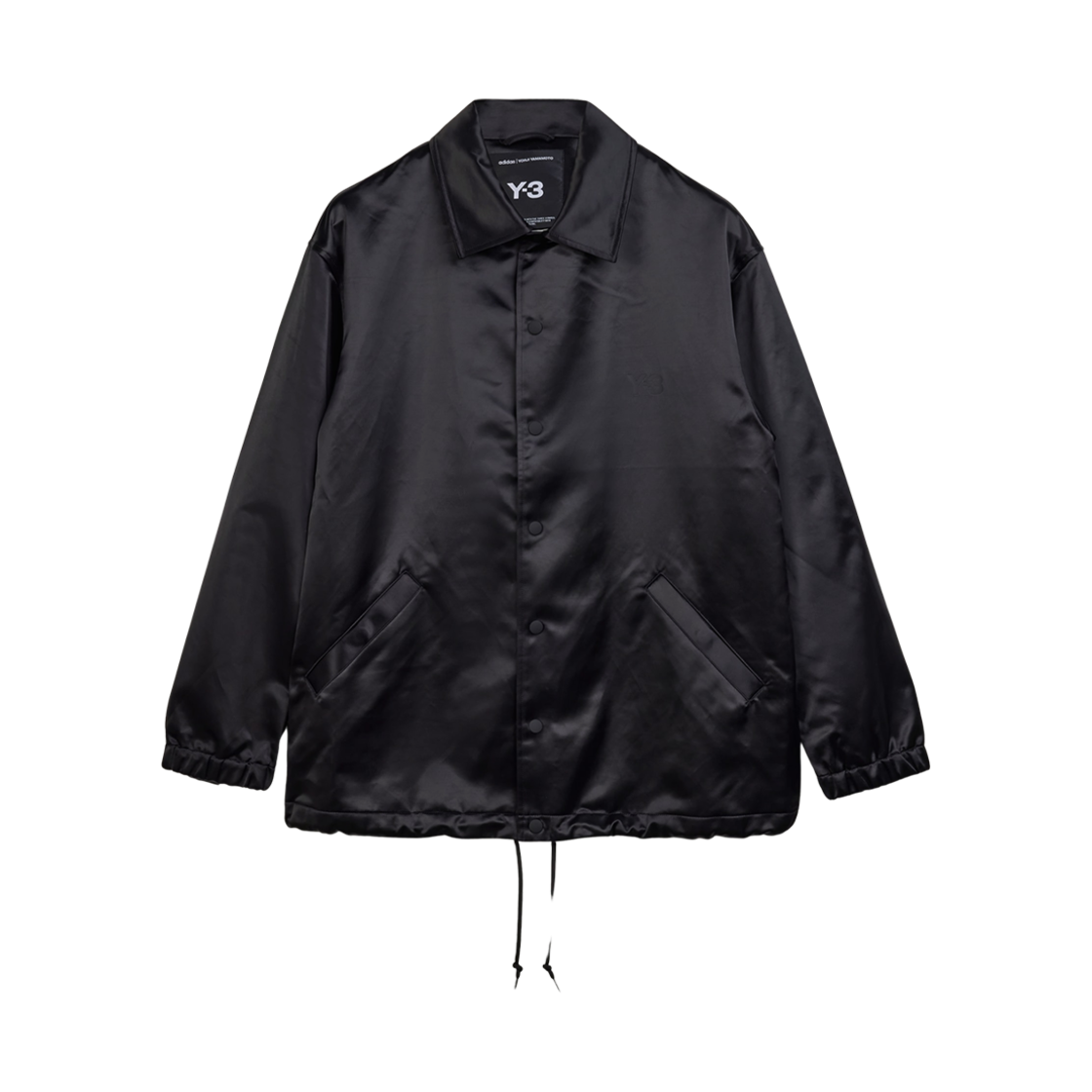 JN4883 Y-3 Graphic Coach Jacket Black