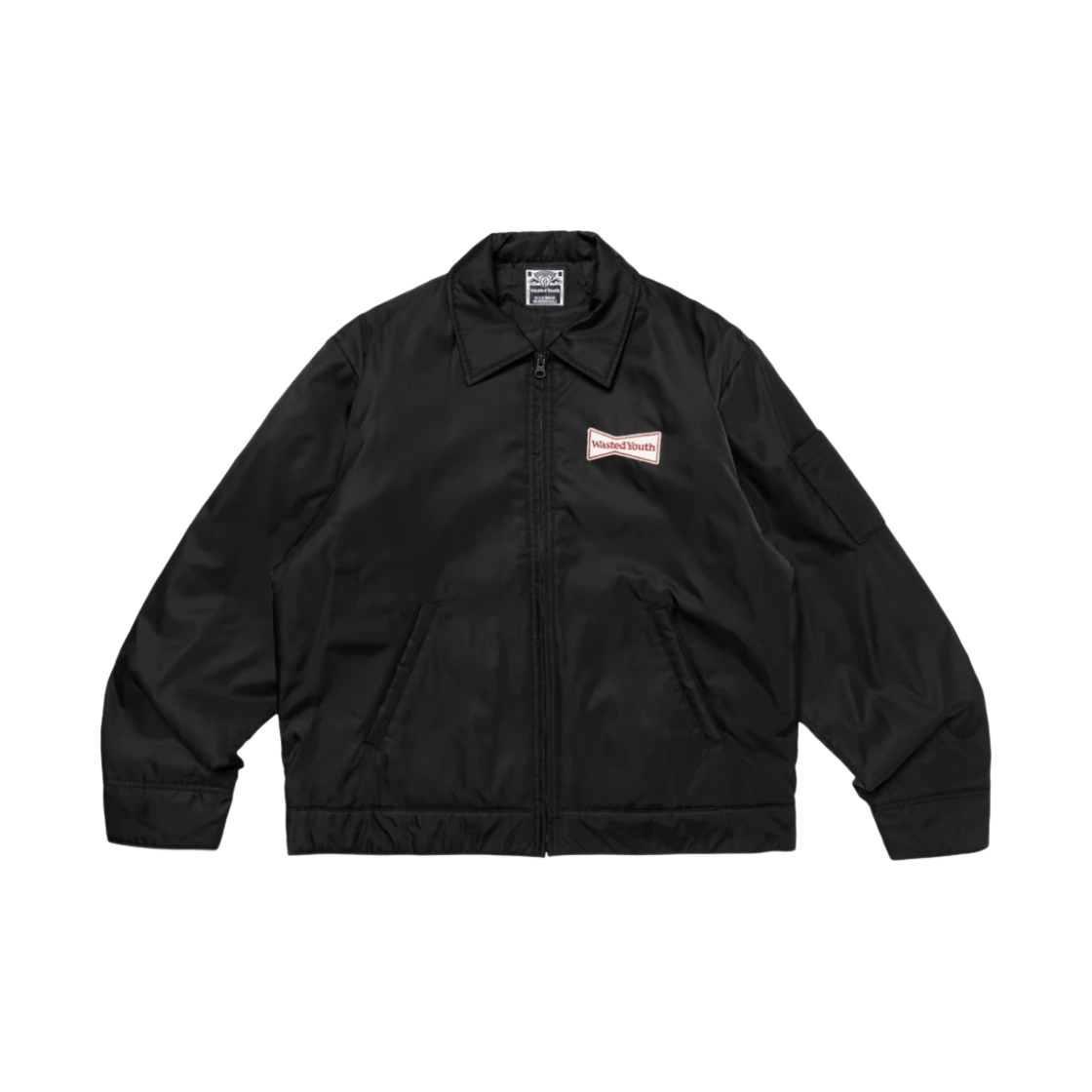 베르디 웨이스티드 유스 퀼트 워크 자켓 블랙(Verdy Wasted Youth Quilt Work Jacket Black)