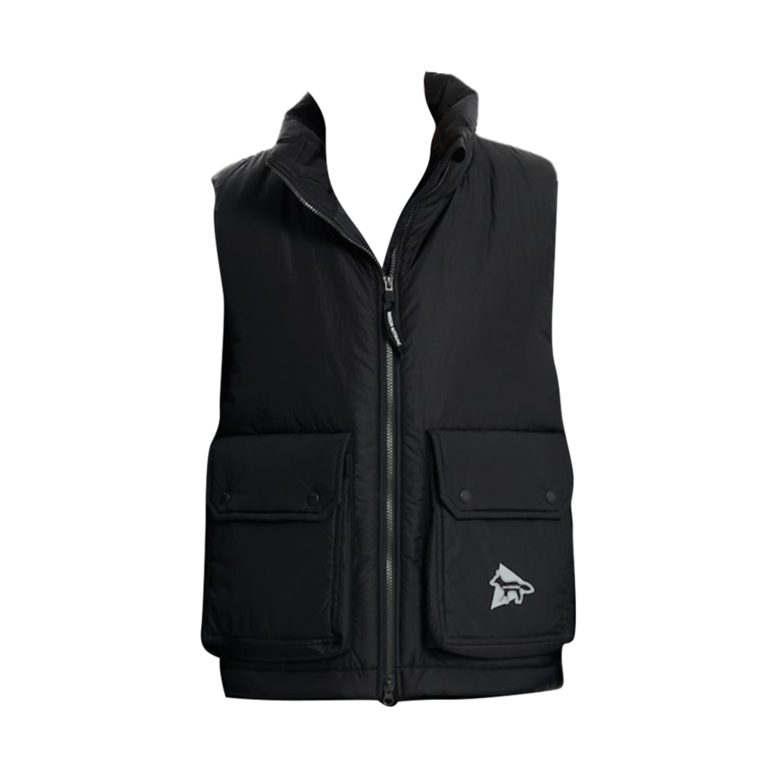 QK3X38SU35 Maison Kitsune x And Wander Insulation Vest Black